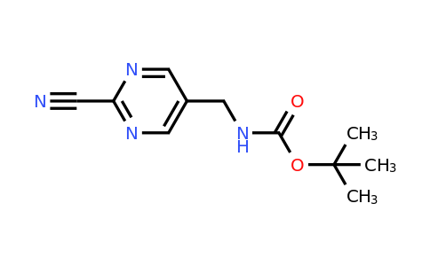 CAS 182287-55-4 | Tert-butyl (2-cyanopyrimidin-5-YL)methylcarbamate