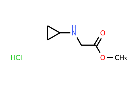 CAS 182291-97-0 | methyl 2-(cyclopropylamino)acetate hydrochloride