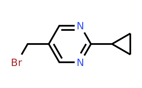 CAS 1823028-59-6 | 5-(Bromomethyl)-2-cyclopropylpyrimidine