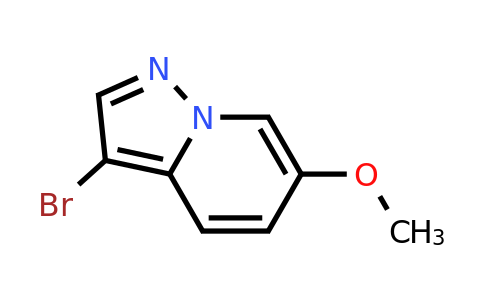 CAS 1823050-60-7 | 3-Bromo-6-methoxy-pyrazolo[1,5-a]pyridine