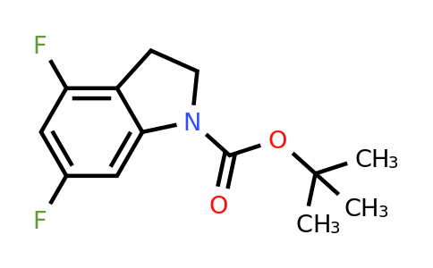 CAS 1823224-27-6 | tert-Butyl 4,6-difluoroindoline-1-carboxylate