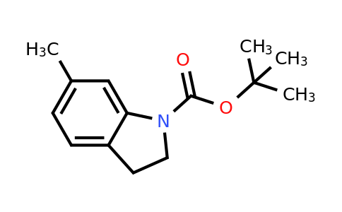 CAS 1823224-71-0 | tert-Butyl 6-methylindoline-1-carboxylate