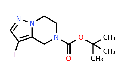 CAS 1823229-68-0 | tert-butyl 3-iodo-4H,5H,6H,7H-pyrazolo[1,5-a]pyrazine-5-carboxylate
