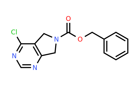 CAS 1823247-17-1 | benzyl 4-chloro-5H,6H,7H-pyrrolo[3,4-d]pyrimidine-6-carboxylate