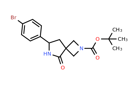 CAS 1823258-71-4 | tert-Butyl 7-(4-bromophenyl)-5-oxo-2,6-diazaspiro[3.4]octane-2-carboxylate