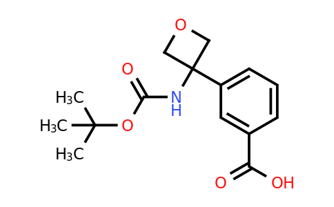 CAS 1823268-77-4 | 3-(3-{[(tert-butoxy)carbonyl]amino}oxetan-3-yl)benzoic acid