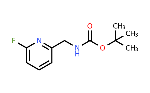 CAS 1823300-18-0 | tert-Butyl ((6-fluoropyridin-2-yl)methyl)carbamate