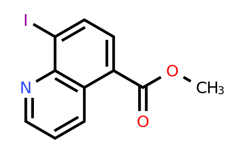 CAS 1823324-91-9 | Methyl 8-iodoquinoline-5-carboxylate