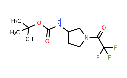 CAS 1823326-13-1 | tert-butyl N-[1-(2,2,2-trifluoroacetyl)pyrrolidin-3-yl]carbamate
