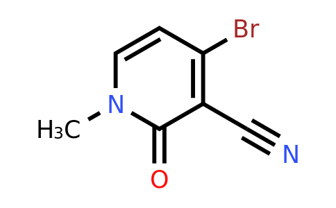 CAS 1823355-45-8 | 4-bromo-1-methyl-2-oxo-pyridine-3-carbonitrile