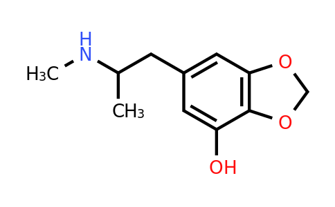 CAS 1823361-86-9 | 6-(2-Methylamino-propyl)-benzo[1,3]dioxol-4-ol