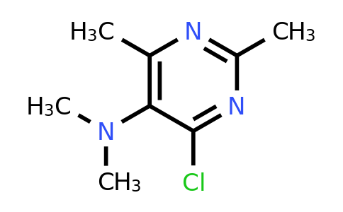 CAS 1823363-62-7 | 4-Chloro-N,N,2,6-tetramethylpyrimidin-5-amine