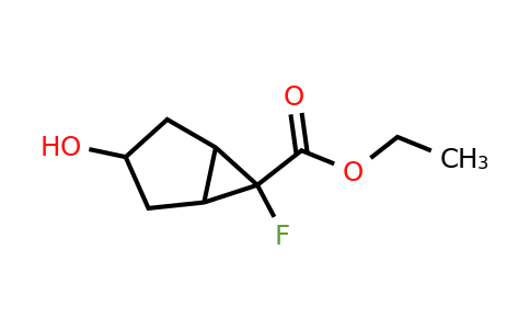 CAS 1823364-71-1 | Ethyl 6-fluoro-3-hydroxybicyclo[3.1.0]hexane-6-carboxylate