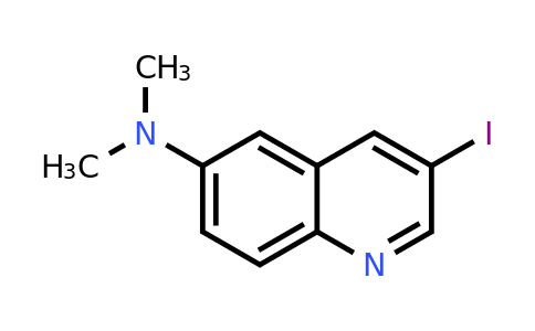 CAS 1823365-67-8 | 3-Iodo-N,N-dimethylquinolin-6-amine