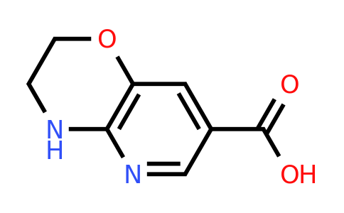 CAS 1823366-40-0 | 3,4-dihydro-2H-pyrido[3,2-b][1,4]oxazine-7-carboxylic acid