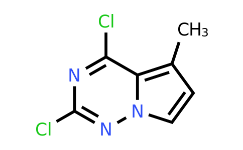 CAS 1823367-63-0 | 2,4-dichloro-5-methylpyrrolo[2,1-f][1,2,4]triazine