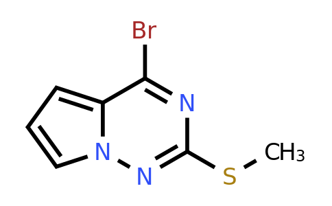 CAS 1823371-80-7 | 4-bromo-2-(methylsulfanyl)pyrrolo[2,1-f][1,2,4]triazine