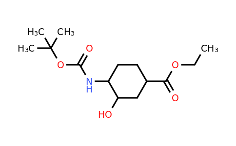CAS 1823399-61-6 | ethyl 4-(tert-butoxycarbonylamino)-3-hydroxy-cyclohexanecarboxylate