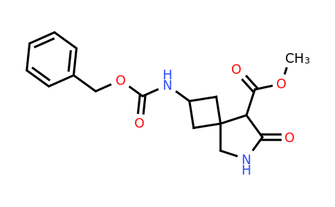 CAS 1823417-67-9 | methyl 2-(((benzyloxy)carbonyl)amino)-7-oxo-6-azaspiro[3.4]octane-8-carboxylate