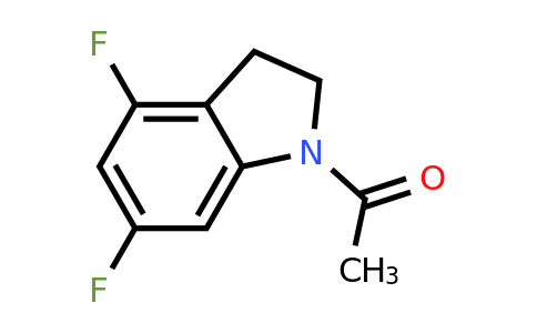 CAS 1823489-57-1 | 1-(4,6-Difluoroindolin-1-yl)ethanone