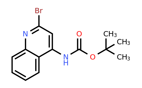 CAS 1823497-03-5 | tert-Butyl (2-bromoquinolin-4-yl)carbamate