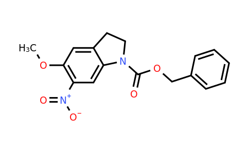 CAS 1823501-25-2 | Benzyl 5-methoxy-6-nitroindoline-1-carboxylate