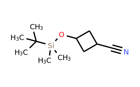 CAS 1823510-19-5 | 3-[(tert-butyldimethylsilyl)oxy]cyclobutane-1-carbonitrile