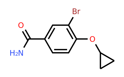 CAS 1823515-04-3 | 3-Bromo-4-cyclopropoxybenzamide
