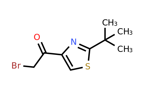 CAS 1823558-00-4 | 2-bromo-1-(2-tert-butyl-1,3-thiazol-4-yl)ethan-1-one