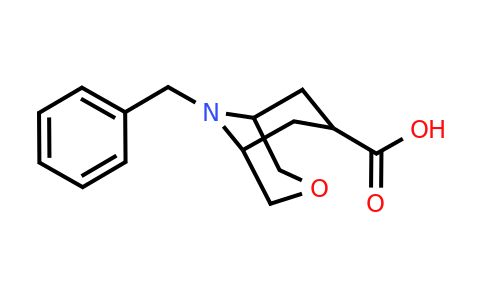 CAS 1823562-02-2 | 9-benzyl-3-oxa-9-azabicyclo[3.3.1]nonane-7-carboxylic acid