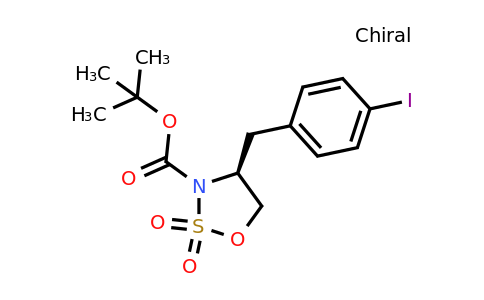 CAS 1823597-92-7 | (S)-3-Boc-4-(4-iodobenzyl)-1,2,3-oxathiazolidine 2,2-dioxide