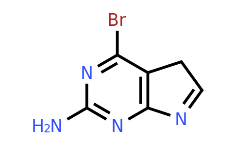 CAS 1823737-47-8 | 4-bromo-5H-pyrrolo[2,3-d]pyrimidin-2-amine