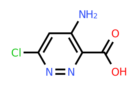 4-Amino-6-chloropyridazine-3-carboxylic acid