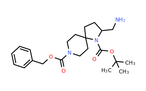 CAS 1823776-49-3 | 8-benzyl 1-tert-butyl 2-(aminomethyl)-1,8-diazaspiro[4.5]decane-1,8-dicarboxylate