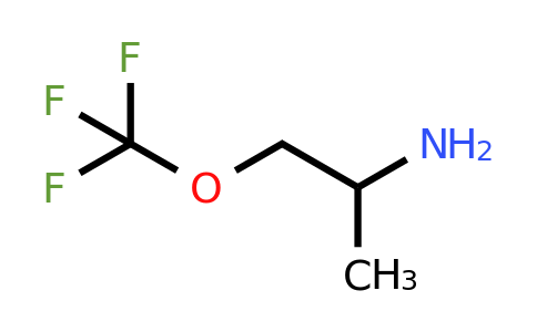CAS 1823800-71-0 | 1-Methyl-2-trifluoromethoxy-ethylamine