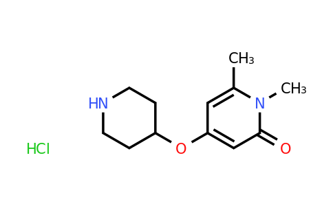 CAS 1823801-74-6 | 1,6-dimethyl-4-(piperidin-4-yloxy)pyridin-2(1H)-one hydrochloride