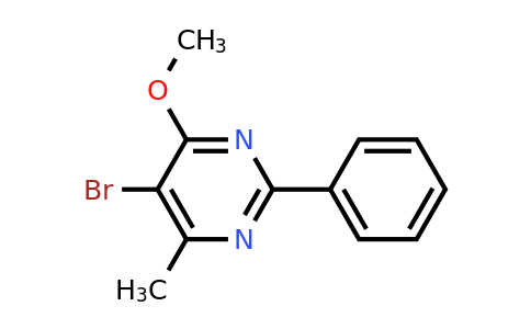 CAS 1823815-59-3 | 5-Bromo-4-methoxy-6-methyl-2-phenylpyrimidine