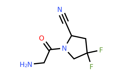 CAS 1823820-60-5 | 1-(2-aminoacetyl)-4,4-difluoro-pyrrolidine-2-carbonitrile