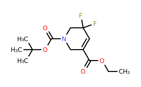 CAS 1823847-01-3 | 1-tert-Butyl 3-Ethyl 5,5-difluoro-5,6-dihydropyridine-1,3(2H)-dicarboxylate