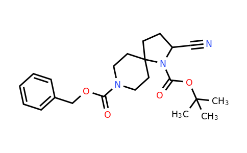 CAS 1823862-75-4 | 8-benzyl 1-tert-butyl 2-cyano-1,8-diazaspiro[4.5]decane-1,8-dicarboxylate