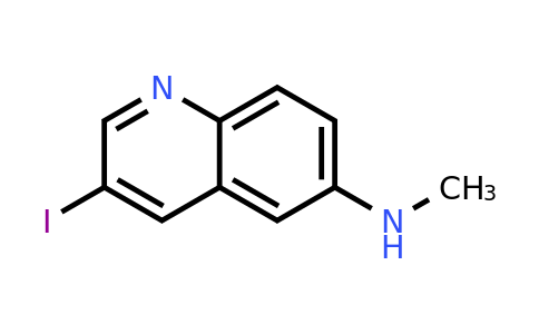 CAS 1823870-46-7 | 3-Iodo-N-methylquinolin-6-amine