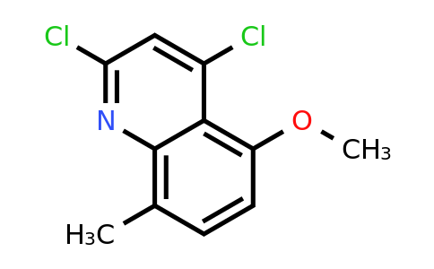 CAS 1823874-43-6 | 2,4-Dichloro-5-methoxy-8-methylquinoline