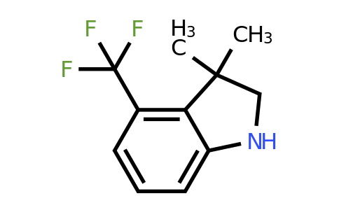 CAS 1823881-99-7 | 3,3-Dimethyl-4-(trifluoromethyl)indoline