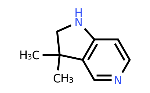 CAS 1823882-07-0 | 3,3-dimethyl-1H,2H,3H-pyrrolo[3,2-c]pyridine