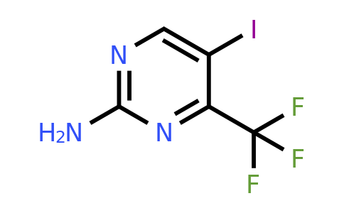 CAS 1823882-28-5 | 5-Iodo-4-(trifluoromethyl)pyrimidin-2-amine