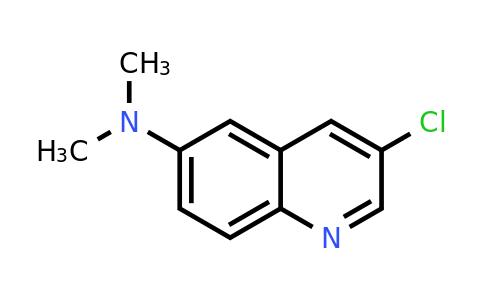 CAS 1823894-07-0 | 3-Chloro-N,N-dimethylquinolin-6-amine