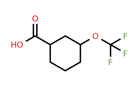 CAS 1823895-51-7 | 3-(trifluoromethoxy)cyclohexane-1-carboxylic acid
