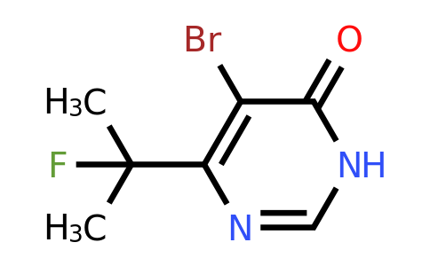 CAS 1823898-84-5 | 5-Bromo-6-(1-fluoro-1-methyl-ethyl)-3H-pyrimidin-4-one