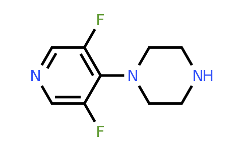 CAS 1823903-88-3 | 1-(3,5-difluoropyridin-4-yl)piperazine