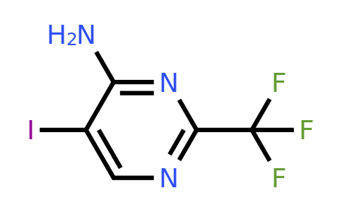 CAS 1823903-96-3 | 5-Iodo-2-(trifluoromethyl)pyrimidin-4-amine